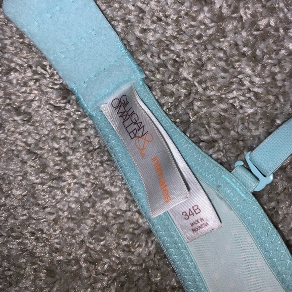 Gilligan & Omalley Green & White polka dot bra - Picture 6 of 6